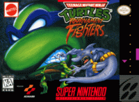 Teenage Mutant Ninja Turtles Tournament Fighters Super Nintendo  box art